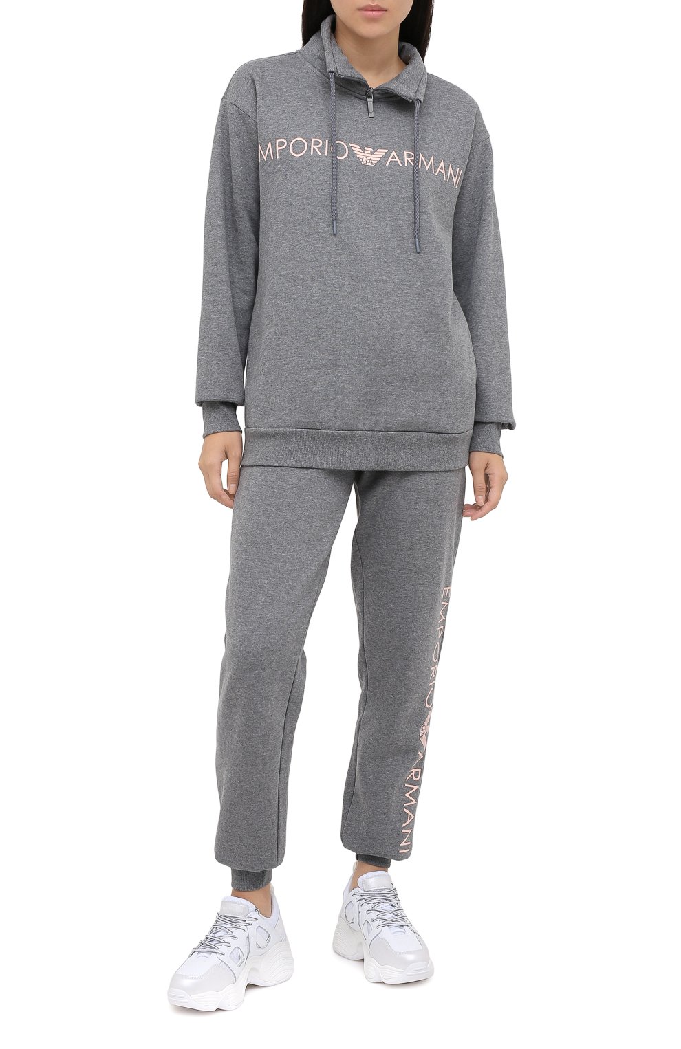 Хлопковое худи EMPORIO ARMANI, арт. 164385/0A250, фото 2