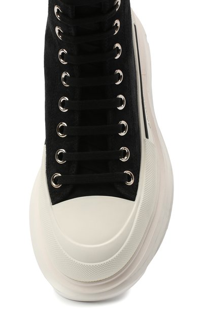 Замшевые ботинки ALEXANDER MCQUEEN, арт. 633900/WHBGU, фото 5