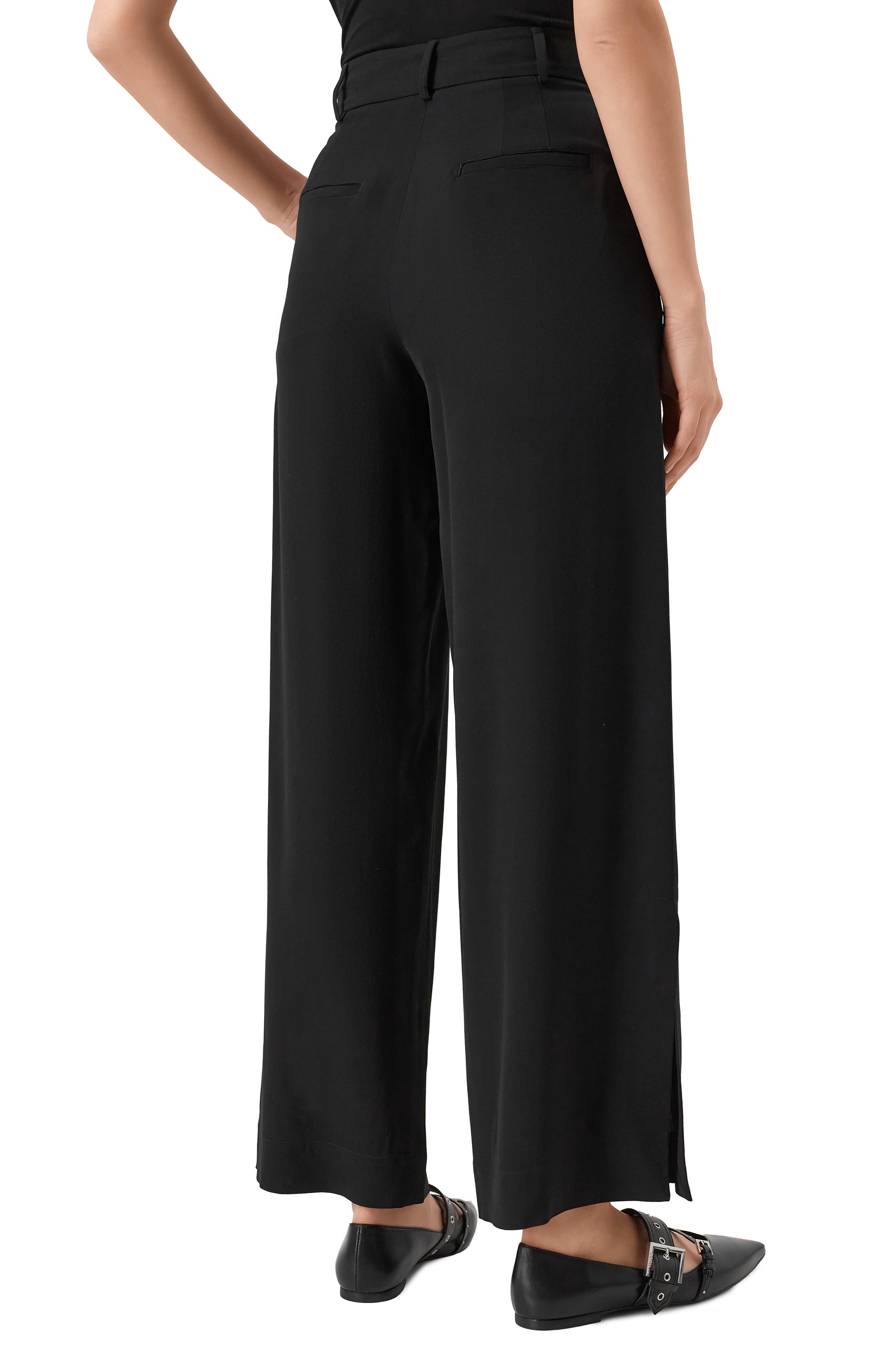 Брюки из шерсти и вискозы ISABEL BENENATO, арт. DW23S25, фото 4