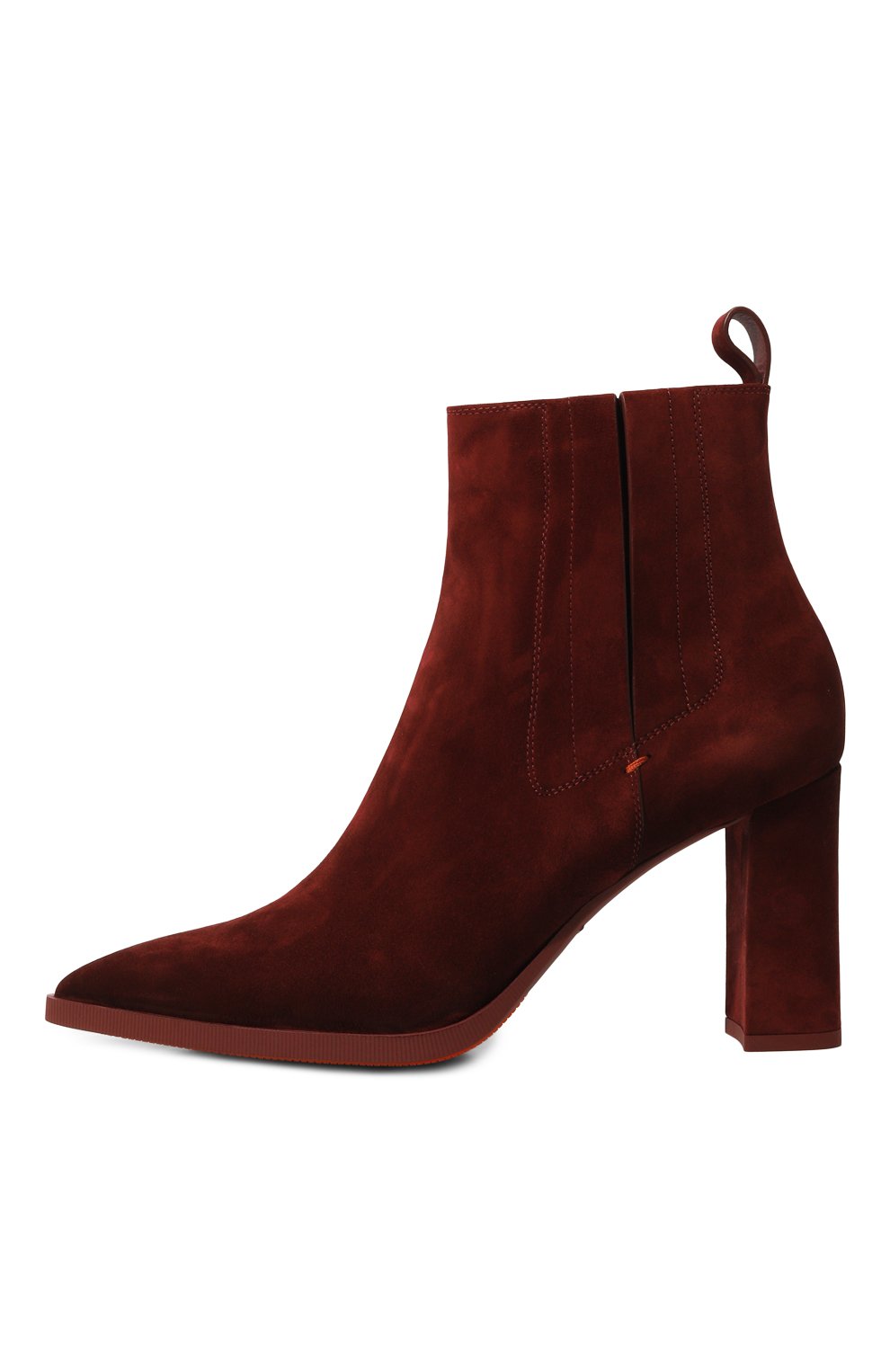 Замшевые ботильоны SANTONI, арт. WTEG71165PC4NAEA, фото 4