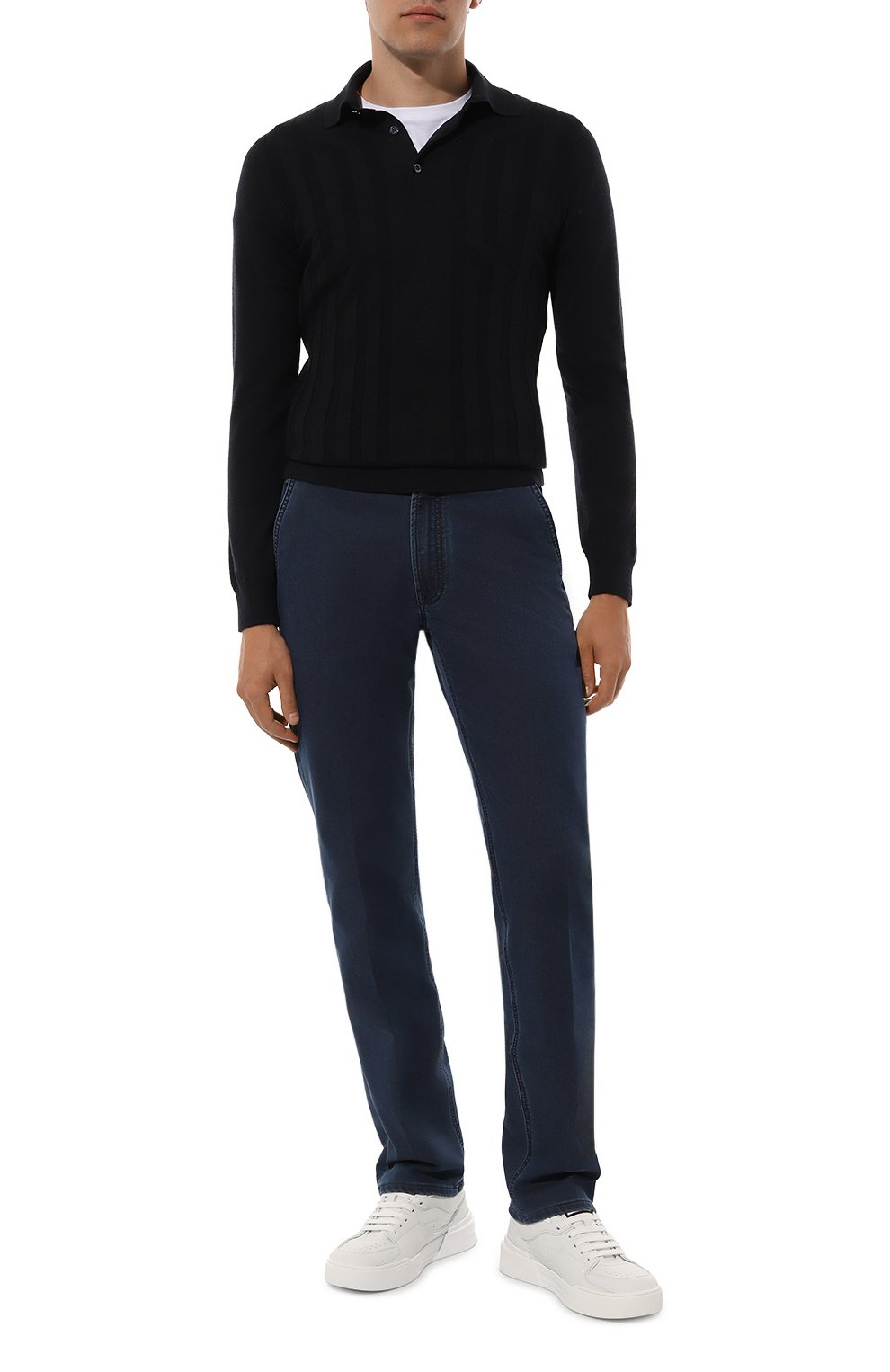 Поло из шерсти и шелка ZILLI, арт. KBP001M0230VCRS00, фото 2