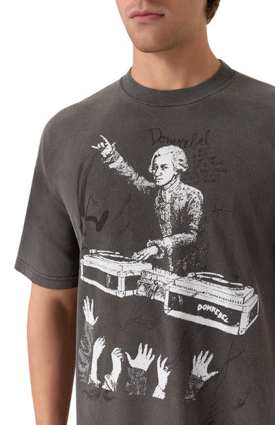 Хлопковая футболка DOMREBEL, арт. M M0ZART, фото 5