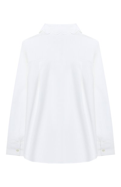 Хлопковая блузка BURBERRY, арт. 8013749, фото 2