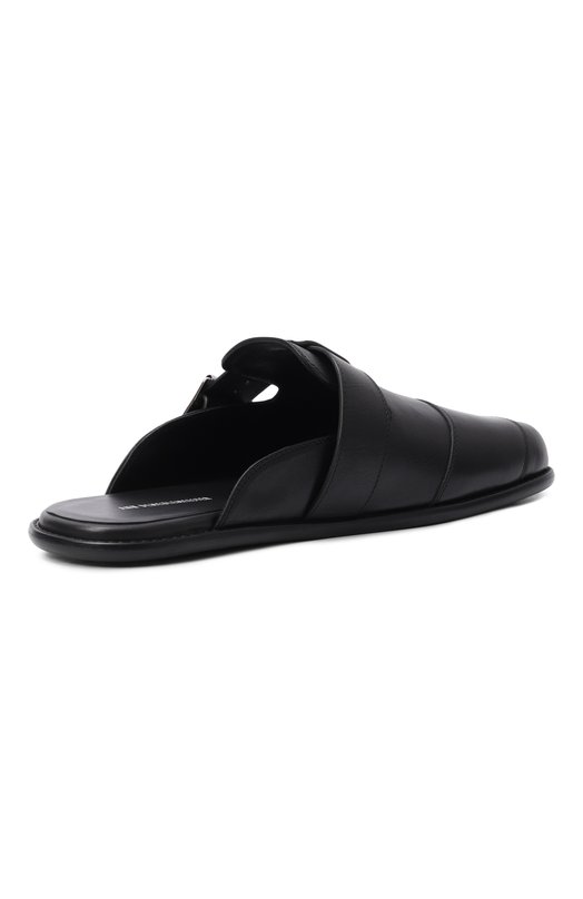Кожаные сабо Ingul Ann Demeulemeester B0013851/LT177 Чёрный  B0013851/LT177 Фото 4