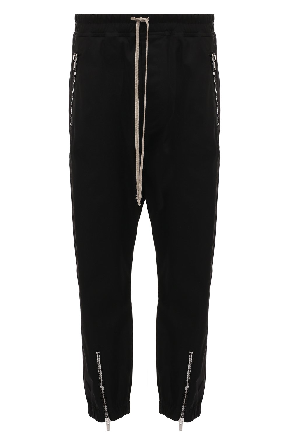 Хлопковые джоггеры RICK OWENS, арт. RU02D6370/TE, фото 1