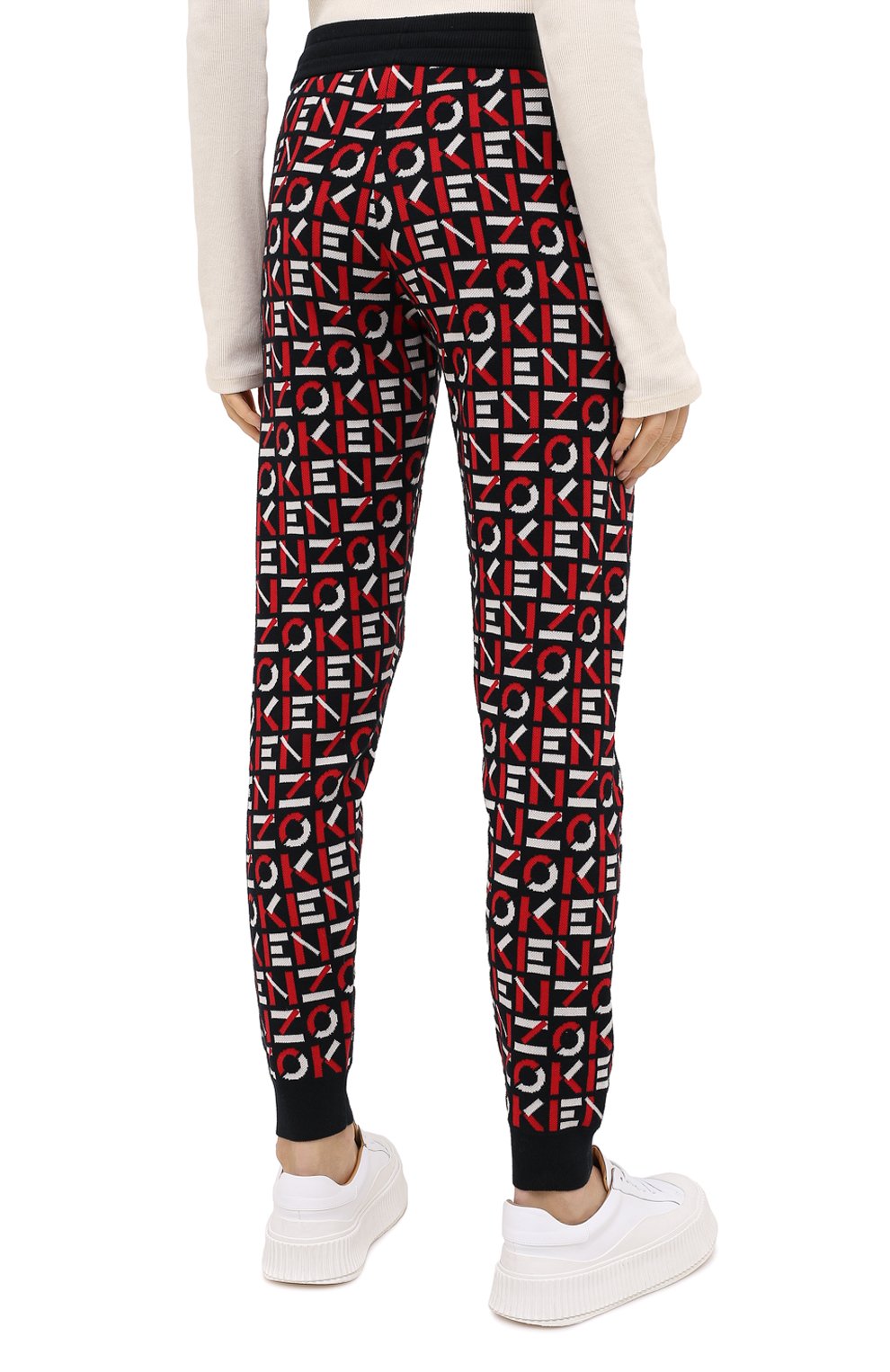 Хлопковые джоггеры kenzo sport KENZO, арт. FA62PA5313SC, фото 4