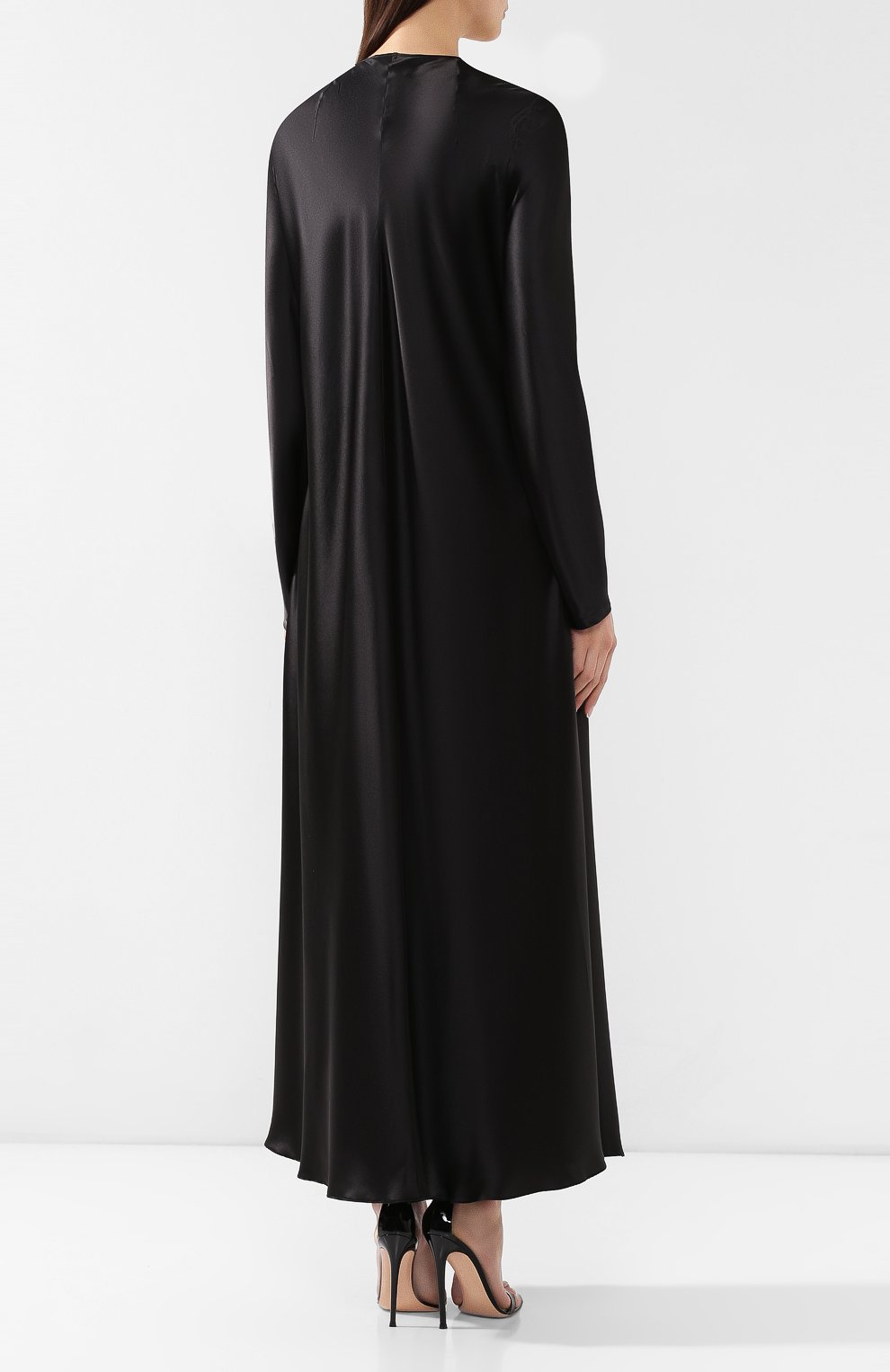 Шелковое платье MAISON MARGIELA, арт. S51CU0045/S49238, фото 4