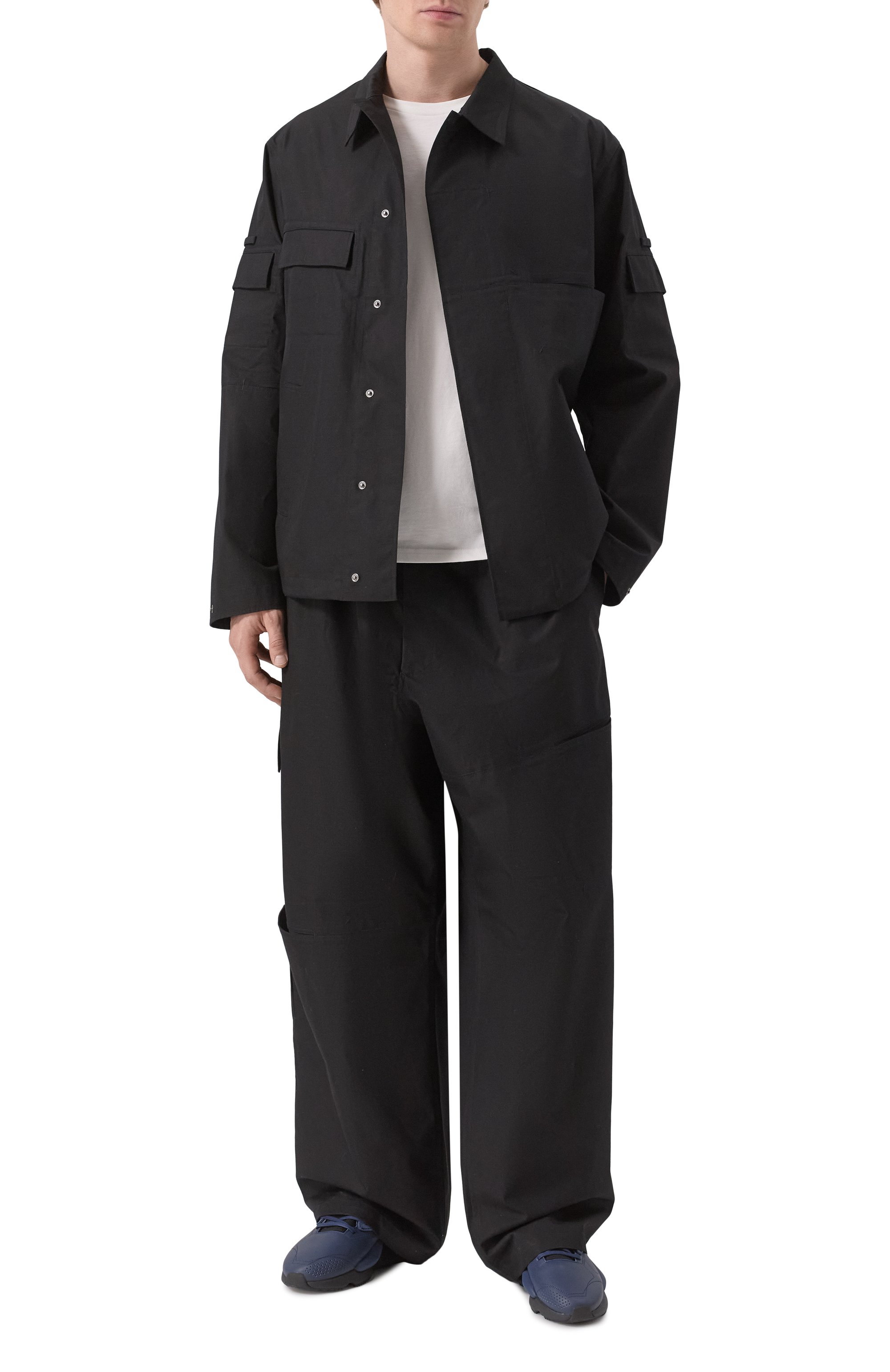 Хлопковые брюки Y-3, арт. JI7086, фото 2