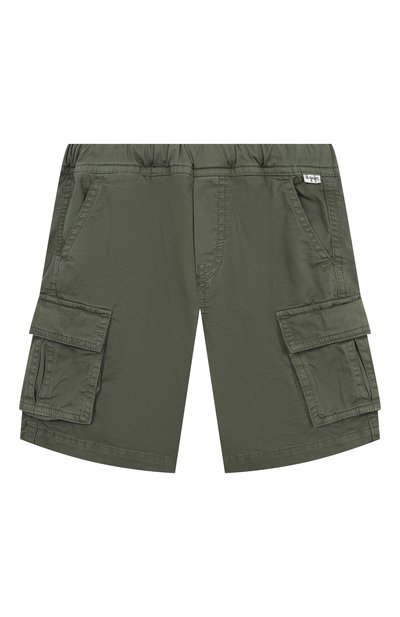 Хлопковые шорты-карго IL GUFO, арт. P25PB189C6074/2A-4A