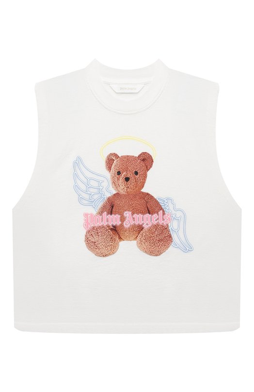

Хлопковая майка Palm Angels, Белый