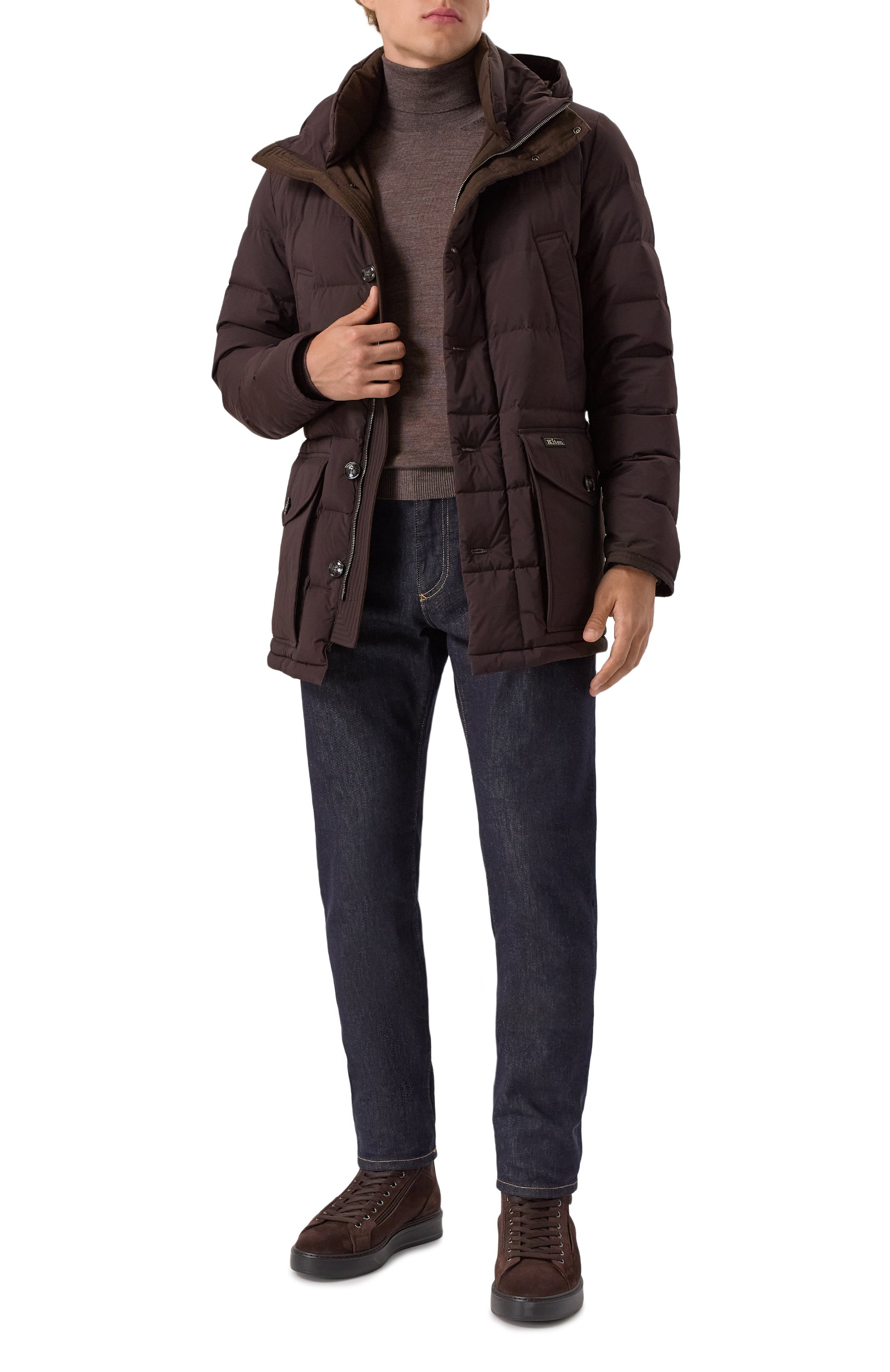 Замшевые кеды polignano FABI, арт. FU1238/V.2534 DARK, фото 2