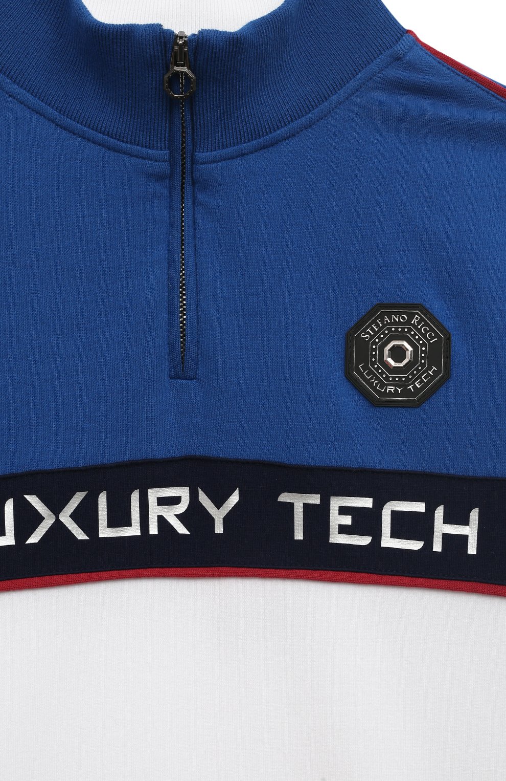 Хлопковая толстовка STEFANO RICCI JUNIOR белого цвета по цене 92400 руб., арт. KY11033L01/Y23257, фото 3 Хлопковая толстовка STEFANO RICCI JUNIOR, арт. KY11033L01/Y23257, фото 3