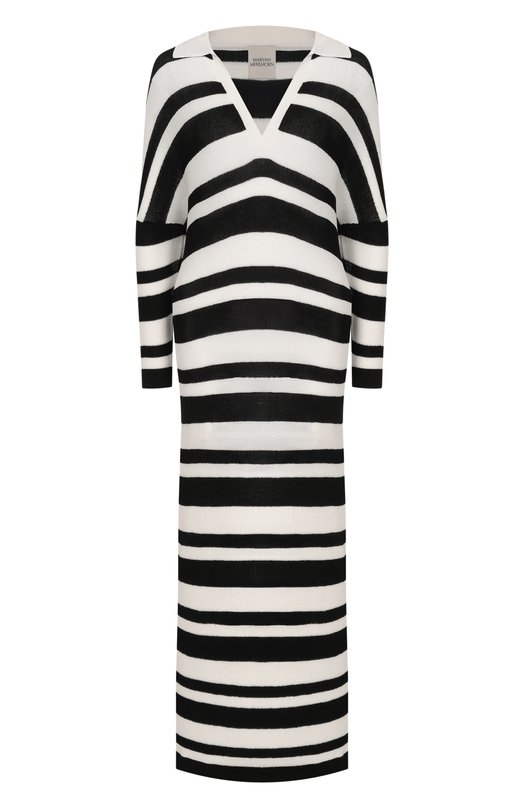 Платье из вискозы Maryan Mehlhorn M3055730 Чёрно-белый M3055730