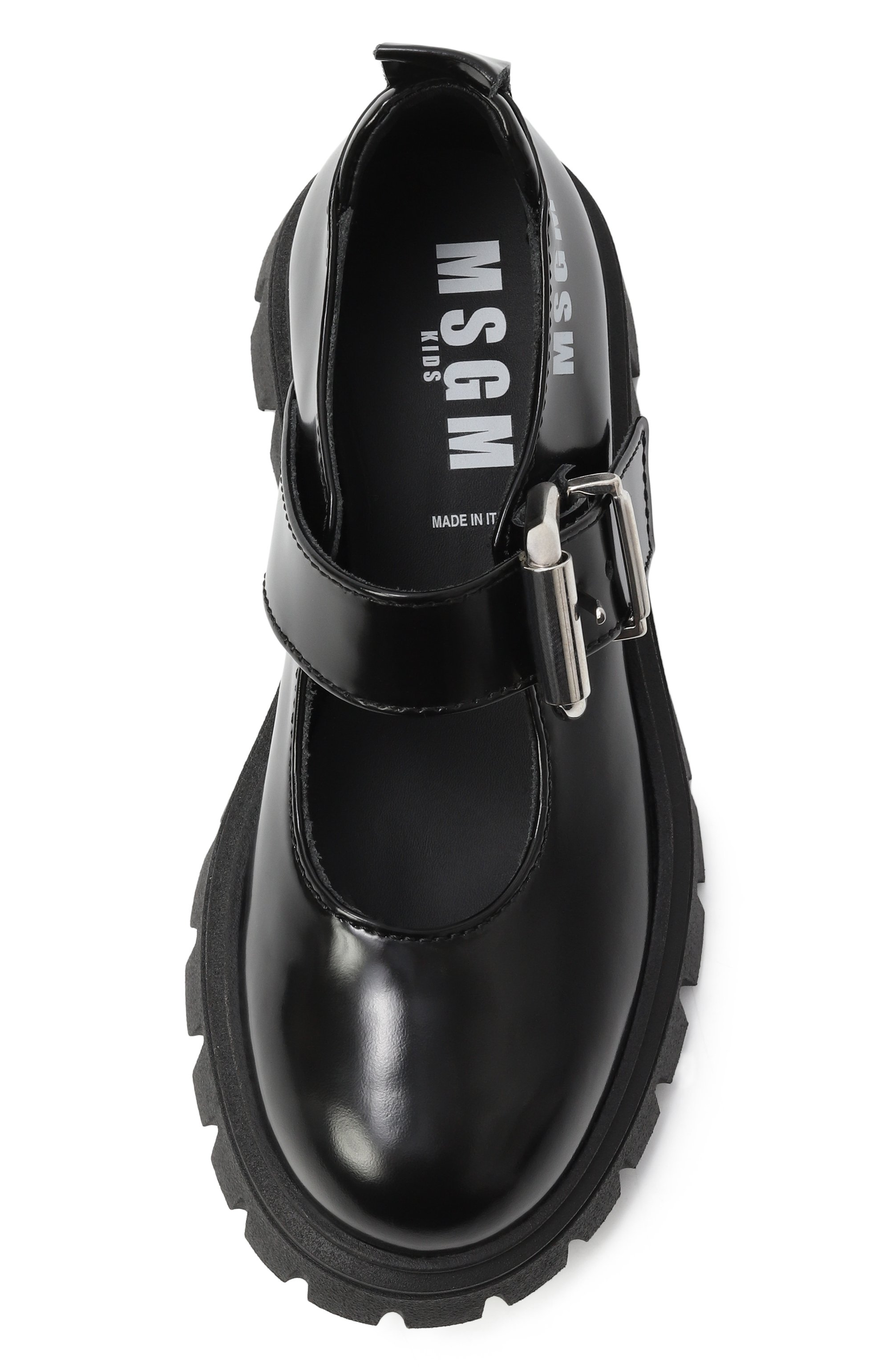 Кожаные туфли MSGM KIDS, арт. 81147/28-35, фото 4