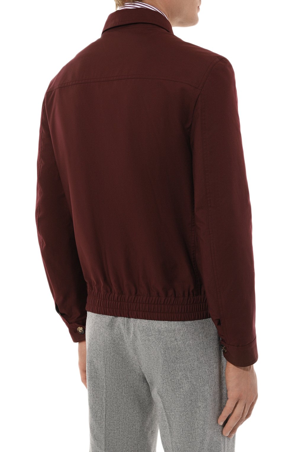 Хлопковый бомбер BRUNELLO CUCINELLI, арт. MB4026205, фото 4