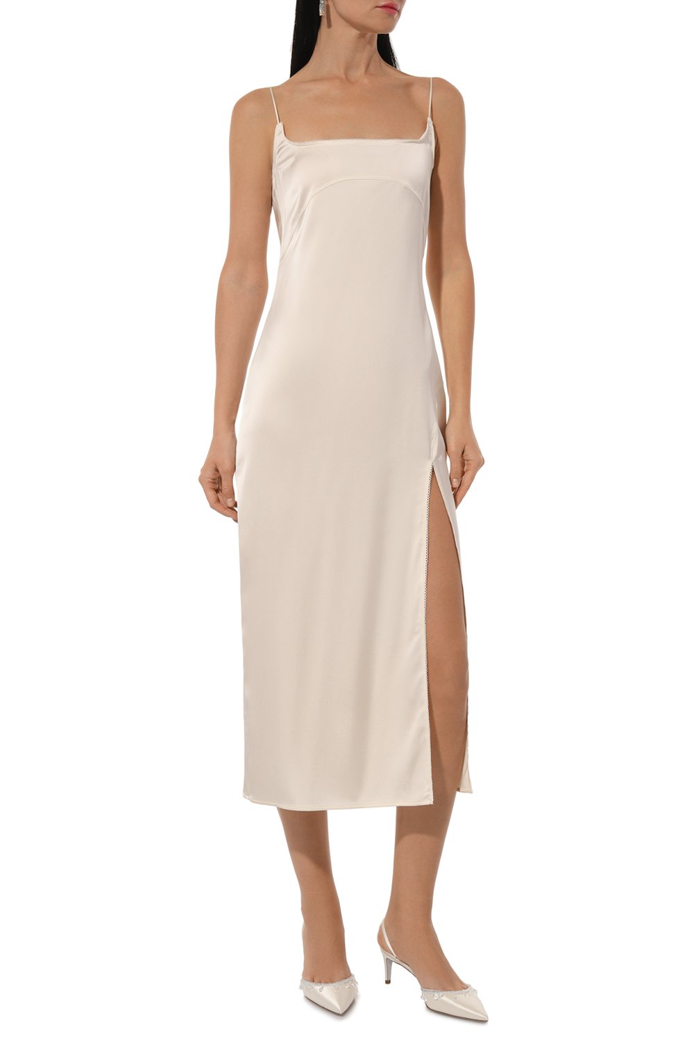 Платье из вискозы JACQUEMUS, арт. 24E241DR100/1000, фото 2