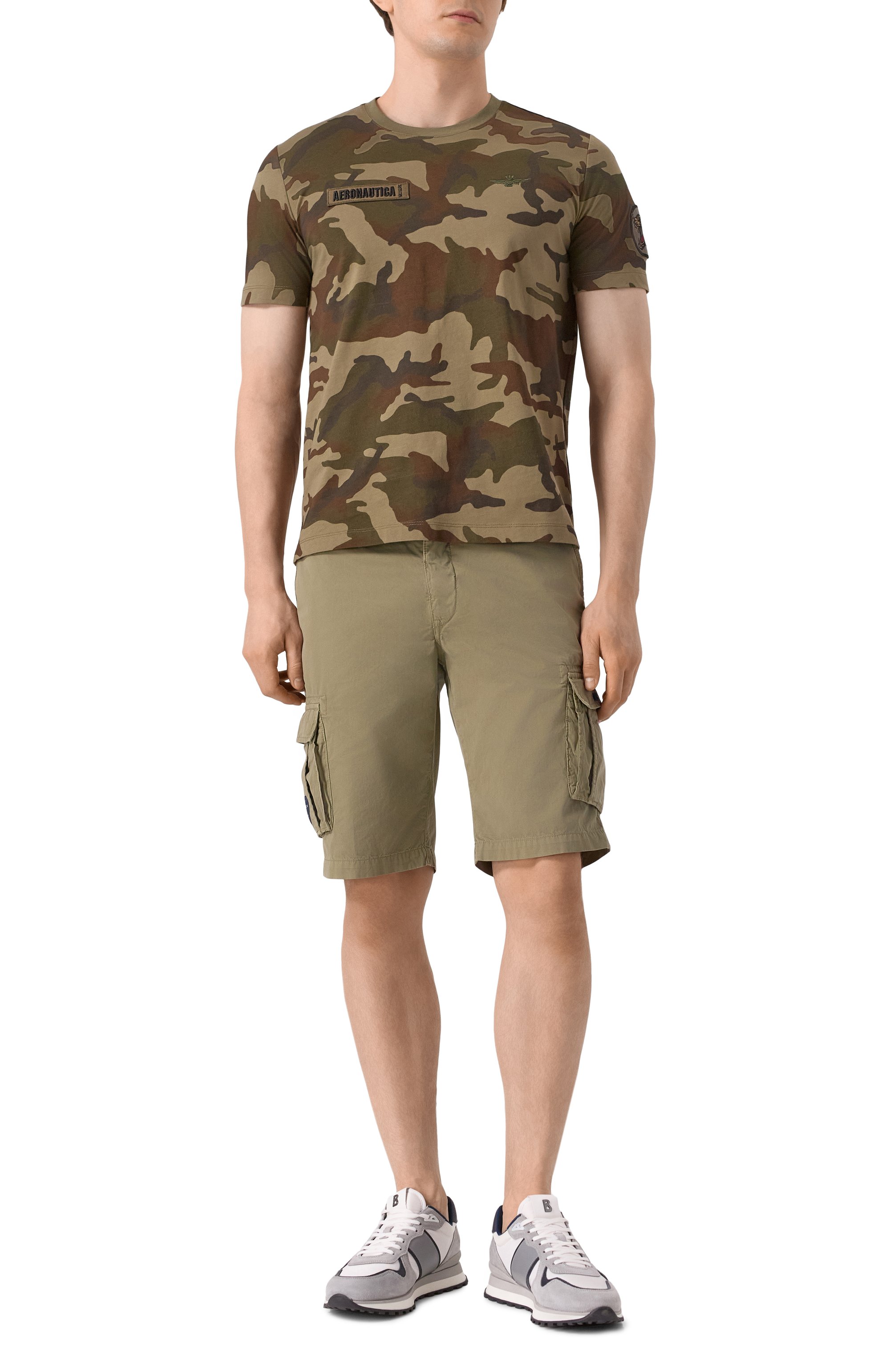 Хлопковая футболка AERONAUTICA MILITARE, арт. 251TS2415J684, фото 2