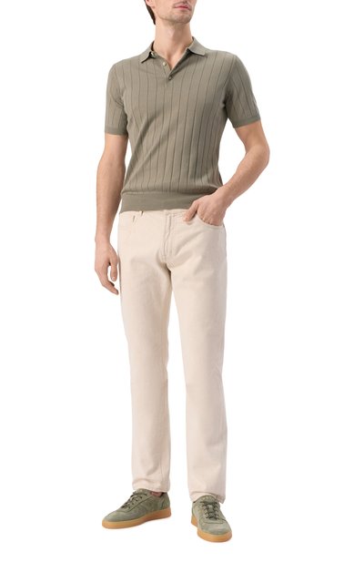 Хлопковое поло CORNELIANI, арт. 25M512-2525153, фото 2