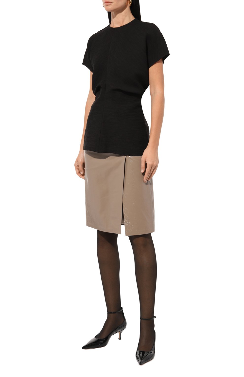 Кожаная юбка SASHAVERSE, арт. SKLT016/LEATHER.313/W25, фото 2