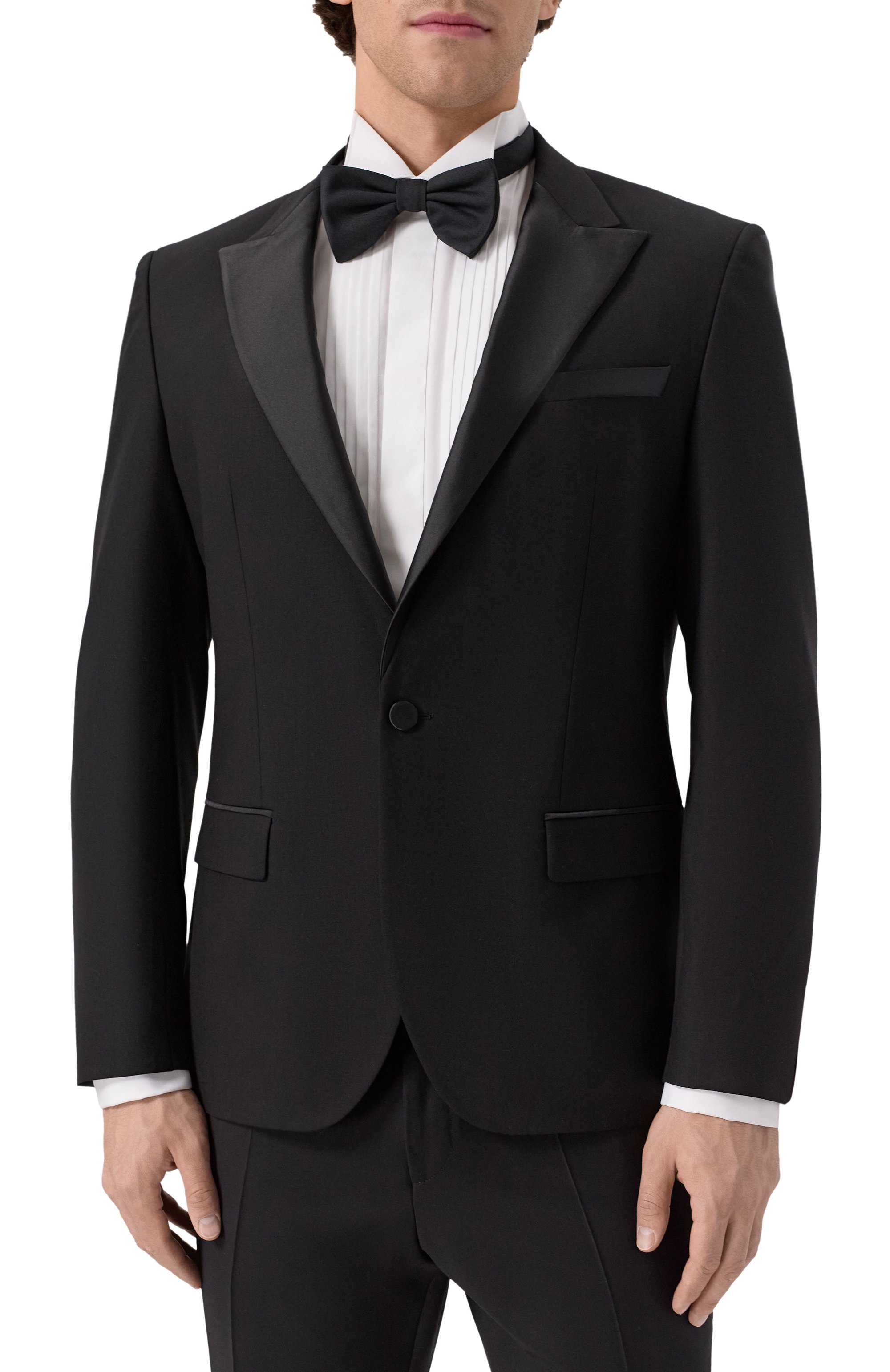 Шерстяной смокинг HUGO, арт. 50530146, фото 3