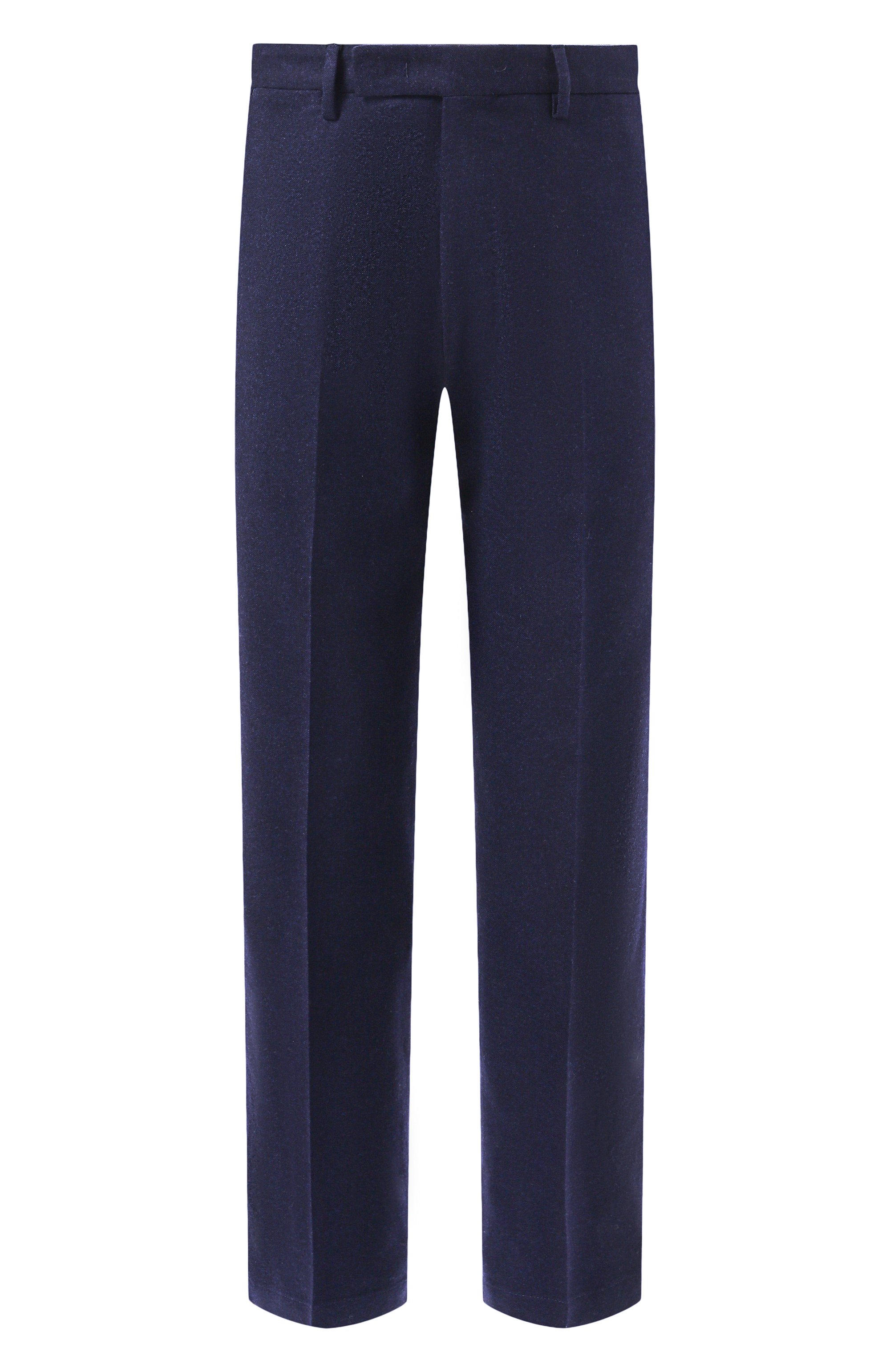 Шерстяные брюки MVST темно-синего цвета по цене 64050 руб., арт. 30MM/9644, фото 1 Шерстяные брюки MVST, арт. 30MM/9644, фото 1