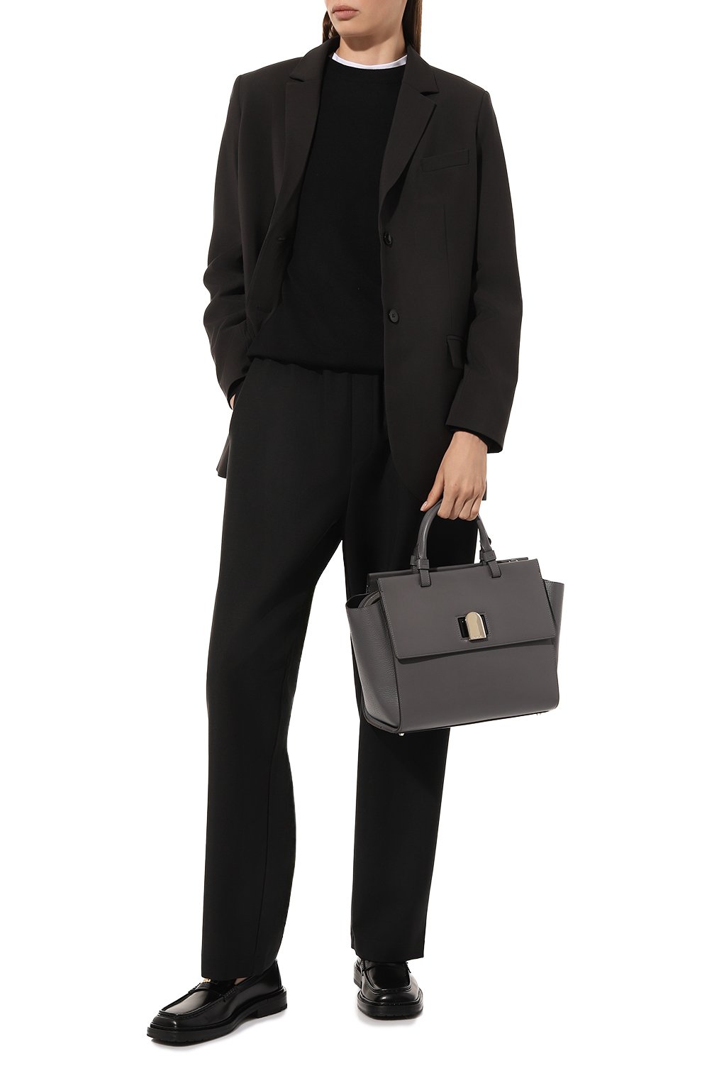 Сумка furla emma FURLA серого цвета по цене 65500 руб., арт. WB00812/BX0053, фото 7 Сумка furla emma FURLA, арт. WB00812/BX0053, фото 7