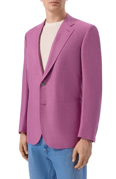 Пиджак из кашемира и шелка STEFANO RICCI, арт. S1RM4322T0/C168HA, фото 4