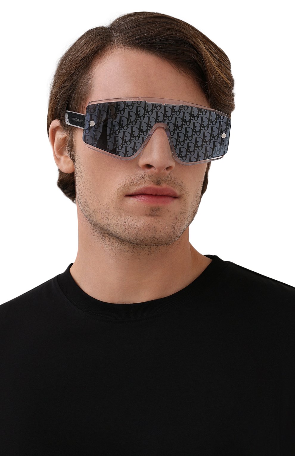 Солнцезащитные очки DIOR EYEWEAR прозрачного цвета по цене 69950 руб., арт. DI0RXTREM MU 85B8, фото 3 Солнцезащитные очки DIOR EYEWEAR, арт. DI0RXTREM MU 85B8, фото 3