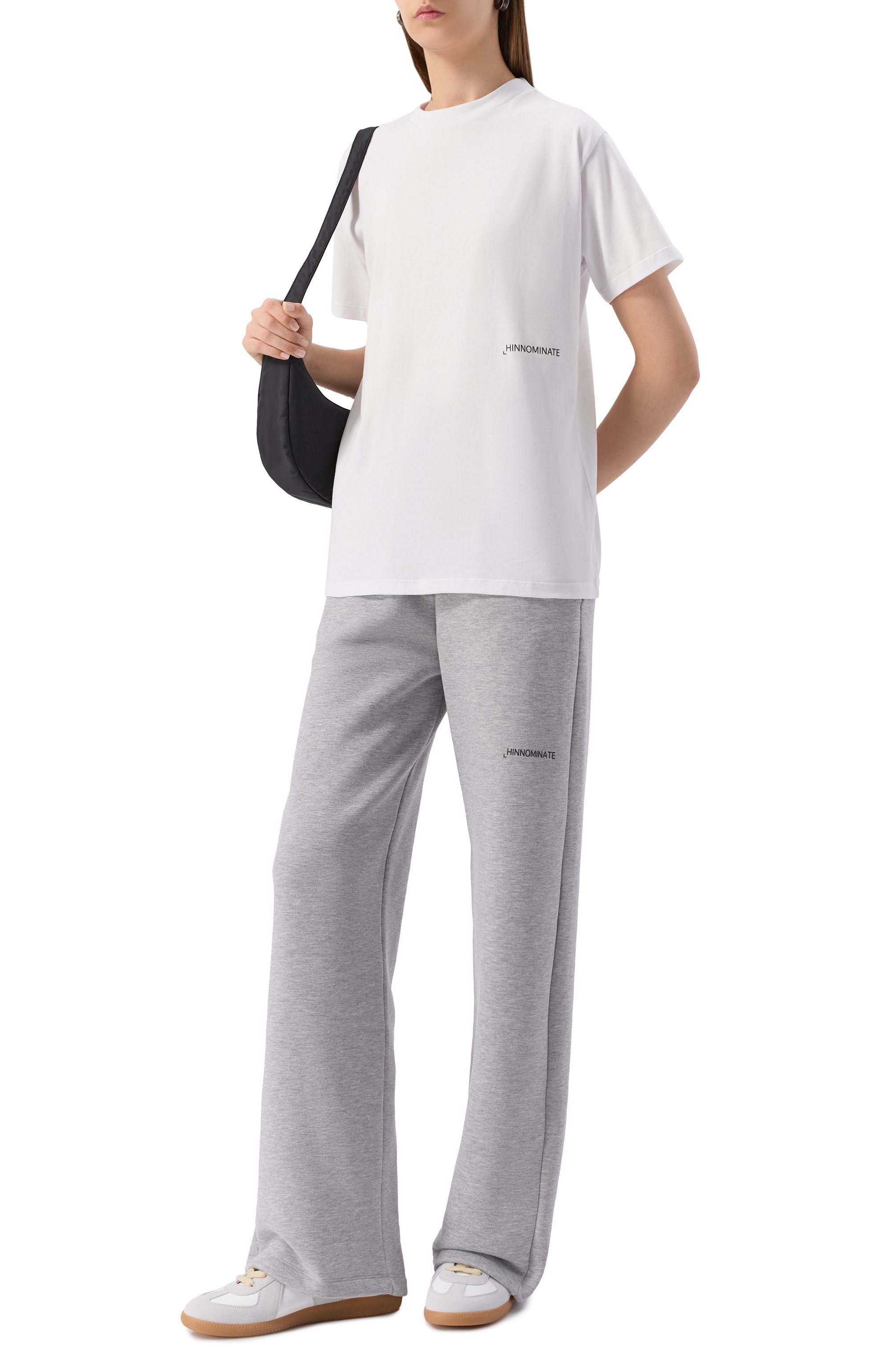 Хлопковые брюки HINNOMINATE, арт. HMABW01950, фото 2