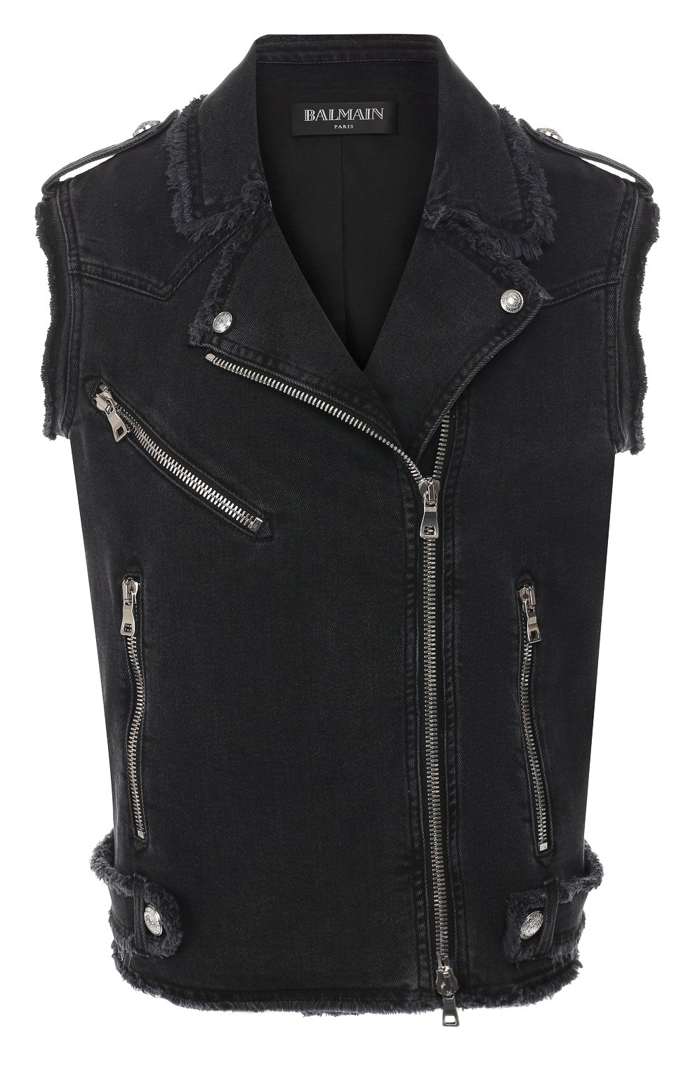 Джинсовый жилет BALMAIN, арт. RF18754/D027, фото 1