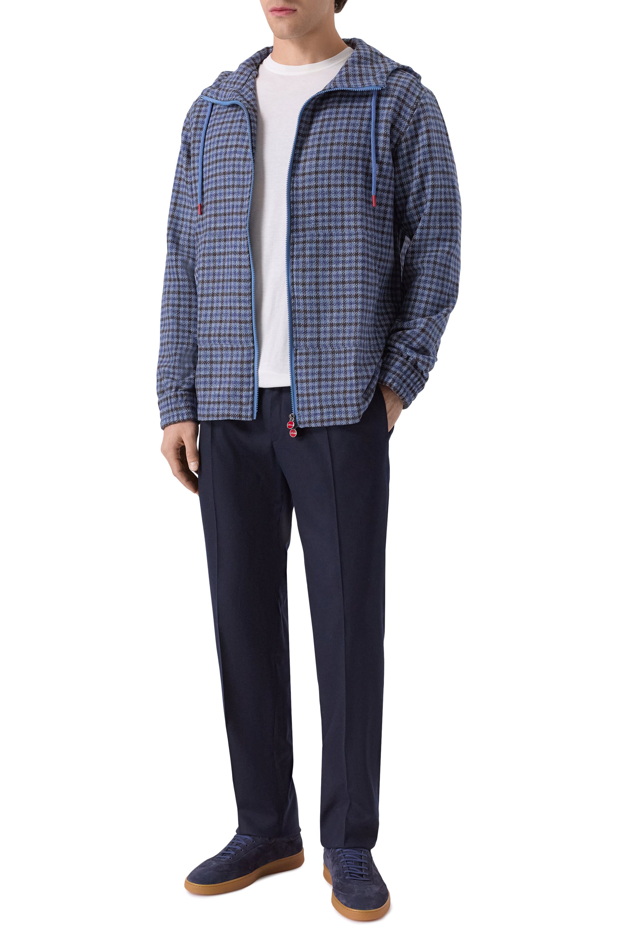 Шерстяные брюки KITON, арт. UPN01K0124G05, фото 2