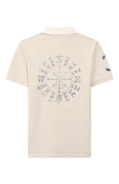 Хлопковое поло POLO RALPH LAUREN, арт. 323760440, фото 2