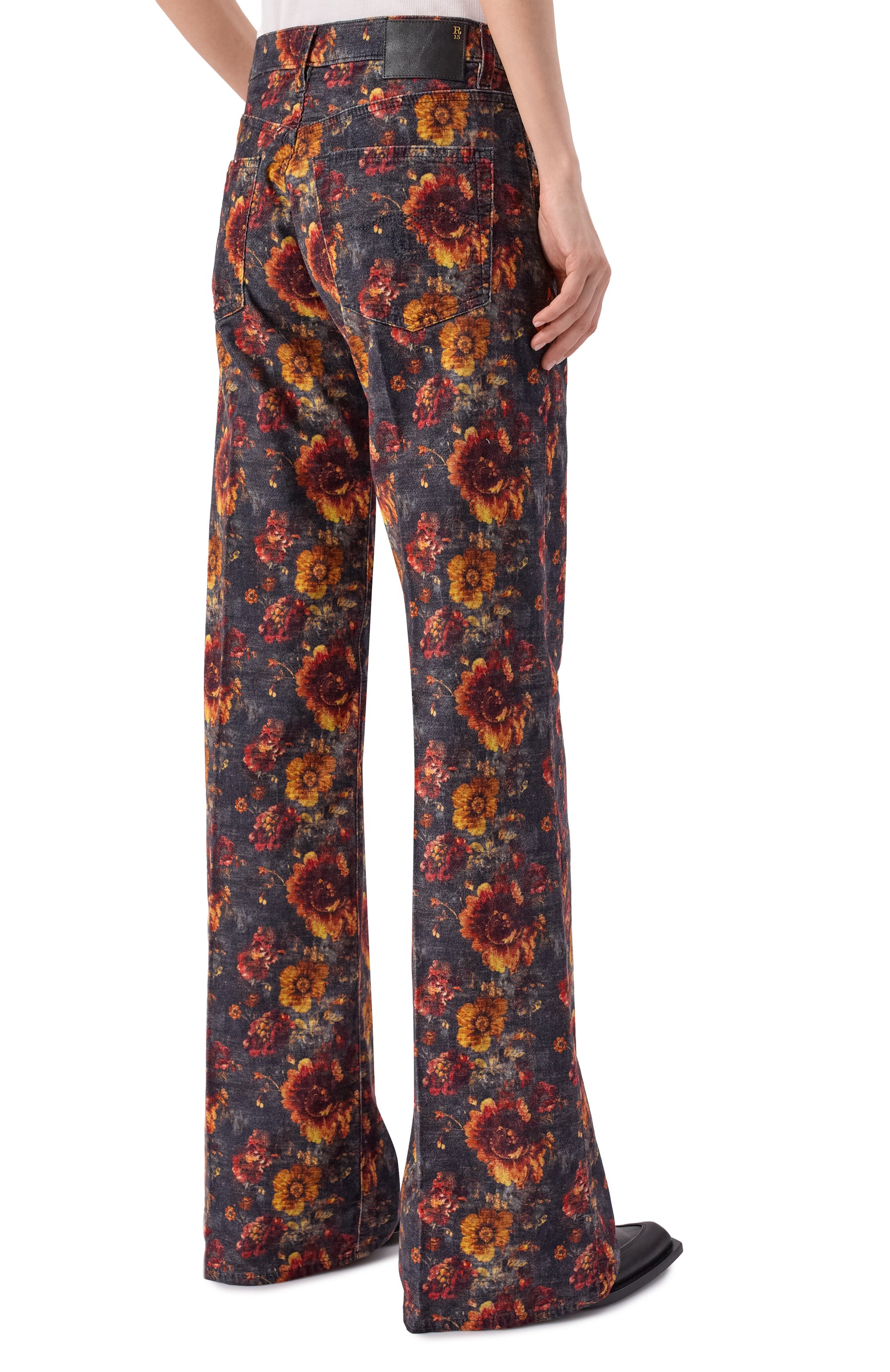 Джинсы charlotte R13, арт. R13WD188-D384A, фото 4