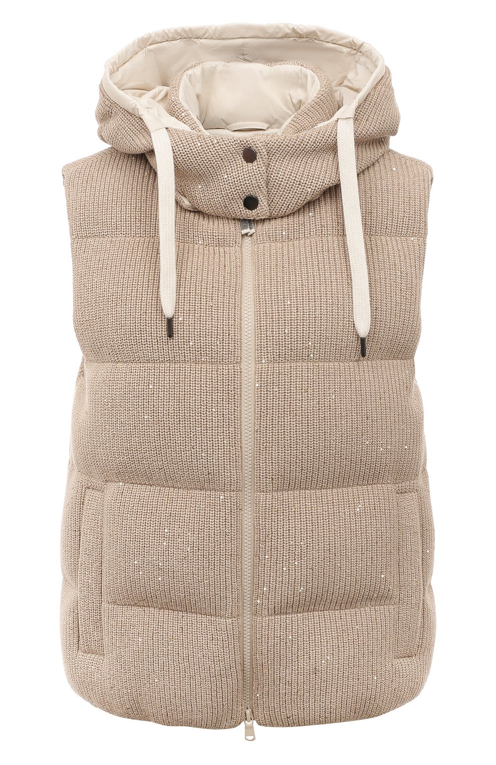 Пуховый жилет BRUNELLO CUCINELLI, арт. M0DVT2142, фото 1