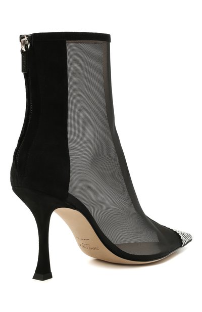 Текстильные ботильоны naidoo 90 JIMMY CHOO, арт. NAID00 90/QPZ, фото 4