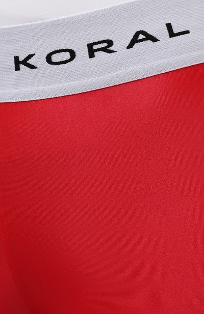 Легинсы KORAL красного цвета по цене 10650 руб., арт. A2328S04, фото 5 Легинсы KORAL, арт. A2328S04, фото 5