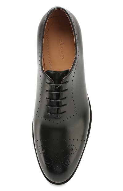 Кожаные оксфорды KITON, арт. USSCARAN00101, фото 5