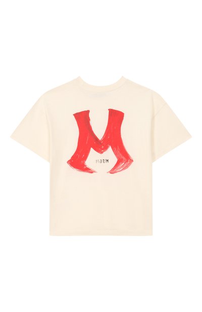 Хлопковая футболка MSGM KIDS, арт. F6MSJBTH273, фото 2