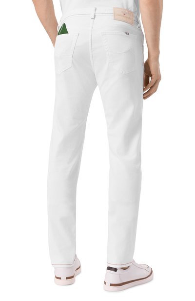 Джинсы bard JACOB COHEN белого цвета по цене 61500 руб., арт. JUM_QM004 G02 S3848 L1, фото 4 Джинсы bard JACOB COHEN, арт. JUM_QM004 G02 S3848 L1, фото 4