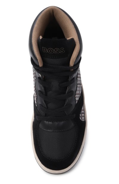 Комбинированные кеды BOSS, арт. J52567, фото 4