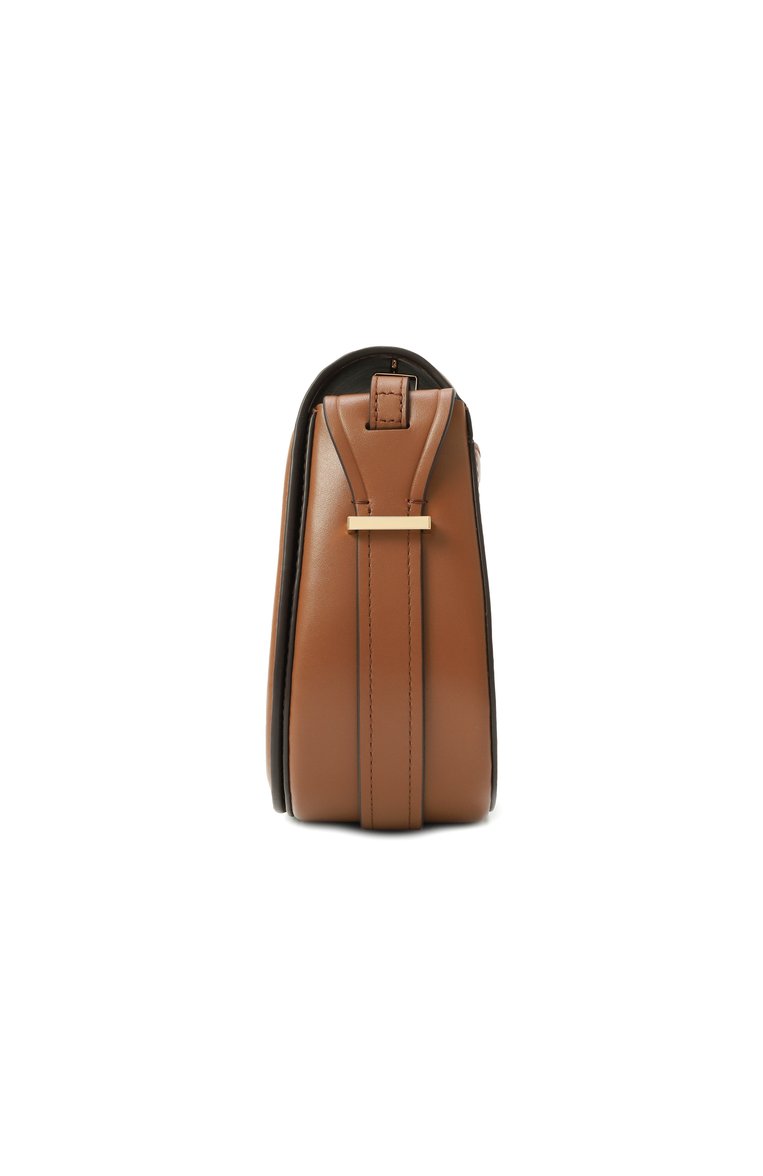 Женская сумка lydia MICHAEL MICHAEL KORS коричневого цвета, арт. 30R5GL0M2L | Фото 4 (Материал сплава: Проставлено; Драгоценные камни: Проставлено; Размер: medium; Материал: Натуральная кожа)