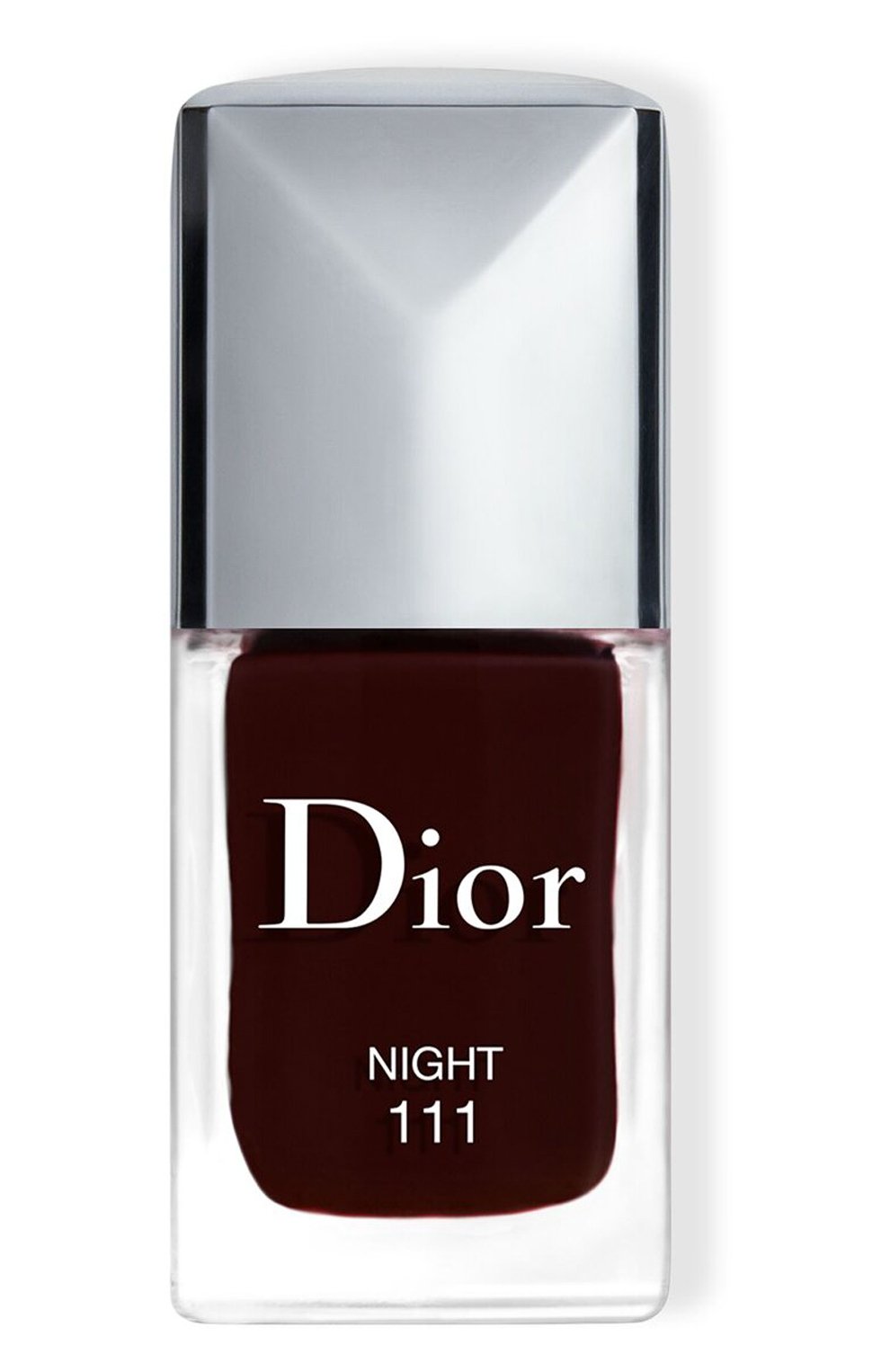 Лак для ногтей с эффектом гелевого покрытия dior vernis, оттенок 111 ночь (10ml) DIOR цвета по цене 2650 руб., арт. C033500111, фото 1 Лак для ногтей с эффектом гелевого покрытия dior vernis, оттенок 111 ночь (10ml) DIOR, арт. C033500111, фото 1