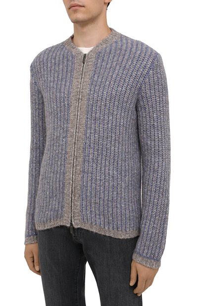 Кардиган из кашемира и шерсти альпака GIORGIO ARMANI, арт. 6KSB03/SM21Z, фото 3
