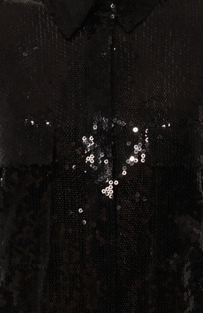 Блузка с отделкой пайетками BOSS ORANGE, арт. 50524263, фото 5