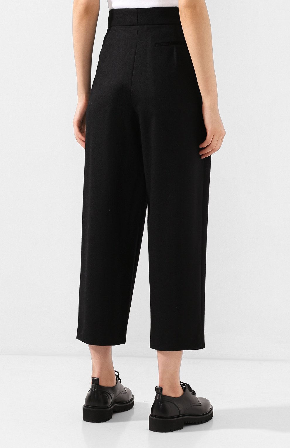 Шерстяные брюки YOHJI YAMAMOTO, арт. YJ-P43-131, фото 4