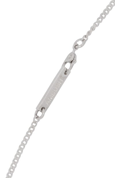 Серебряная цепь с кулоном AMBUSH, арт. BM0B021F20MET002, фото 3