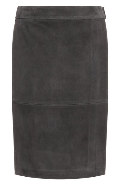 Замшевая юбка 12 STOREEZ, арт. 127742, фото 1