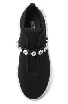 Текстильные кроссовки MIU MIU, арт. 5S376D-3KP3-F0002, фото 4