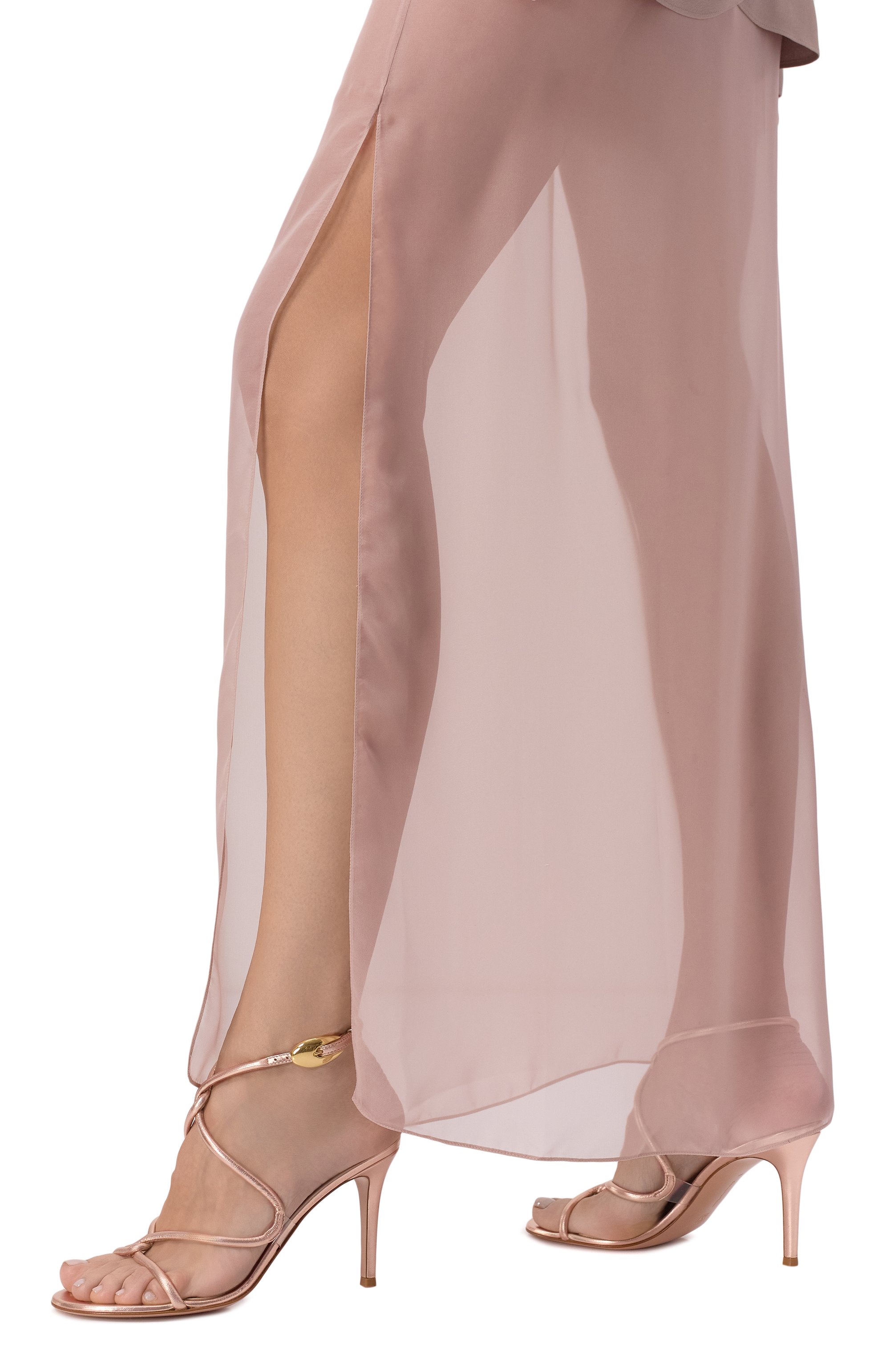 Кожаные босоножки black mamba 85 GIANVITO ROSSI, арт. G32575.85RIC.NIGPEHT, фото 3