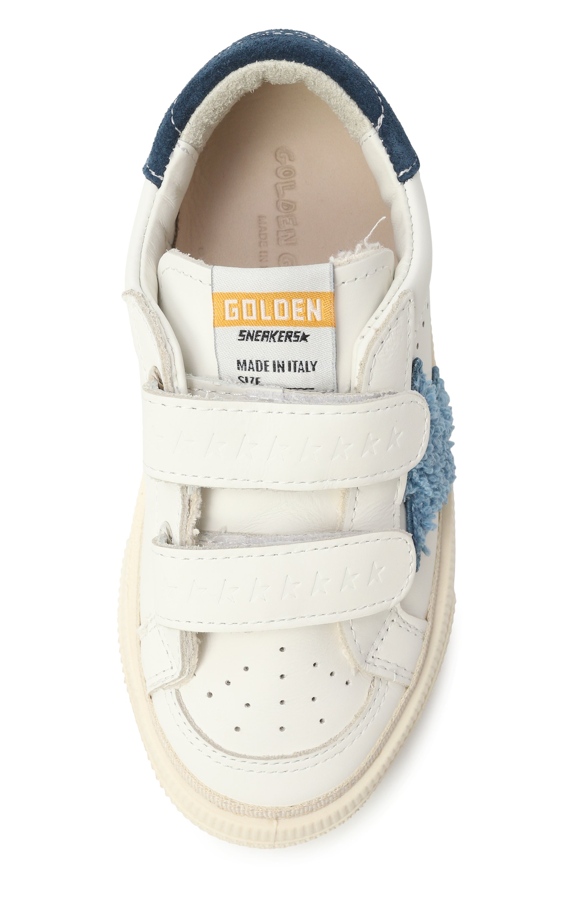 Кожаные кеды old school GOLDEN GOOSE DELUXE BRAND, арт. GJF00598.F007443, фото 4